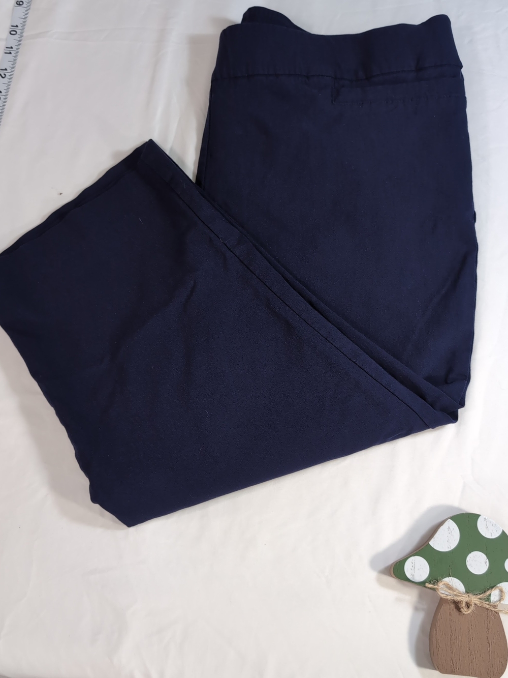 Marilynn Dixon Petite Navy Blue Pull-On Slacks Size 16P